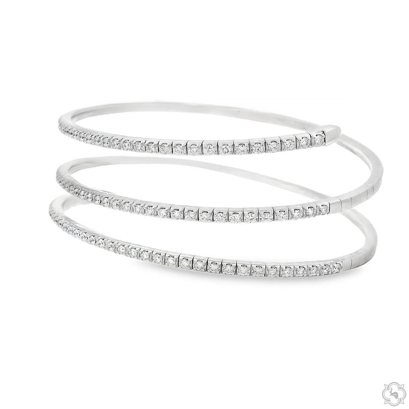 Infinity Spark Diamond Wrap Bracelet 70707 - Image 3