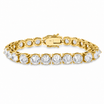 Infinity Upside Down Tennis Bracelet 71656
