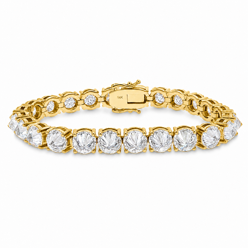 Infinity Upside Down Tennis Bracelet 71656