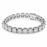 Infinity Upside Down Tennis Bracelet 71656