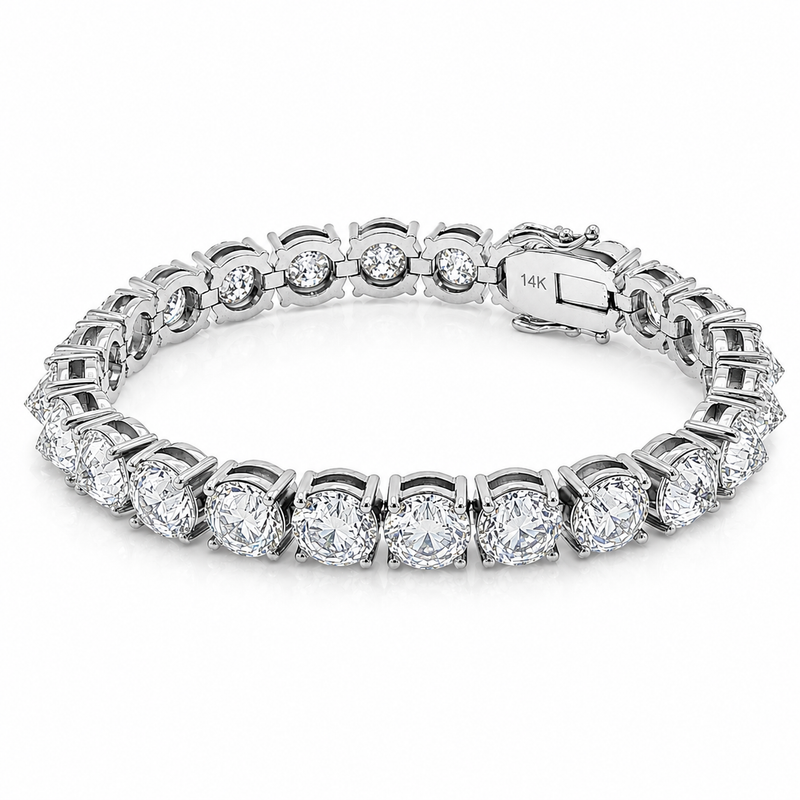 Infinity Upside Down Tennis Bracelet 71656