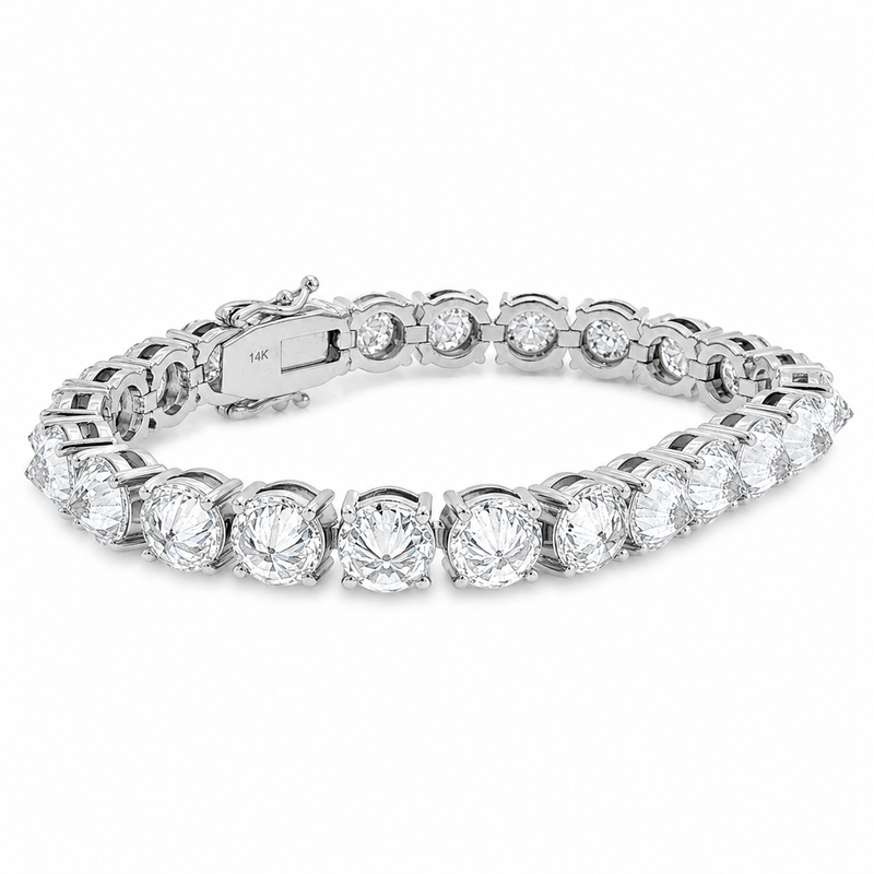 Infinity Upside Down Tennis Bracelet 71656
