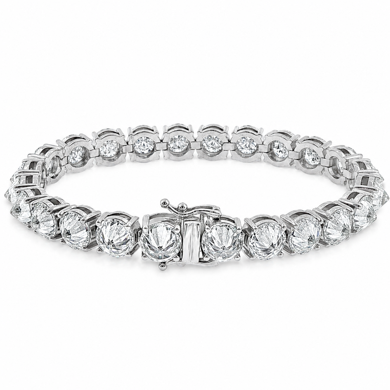 Infinity Upside Down Tennis Bracelet 71656