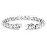 Infinity Upside Down Tennis Bracelet 71656