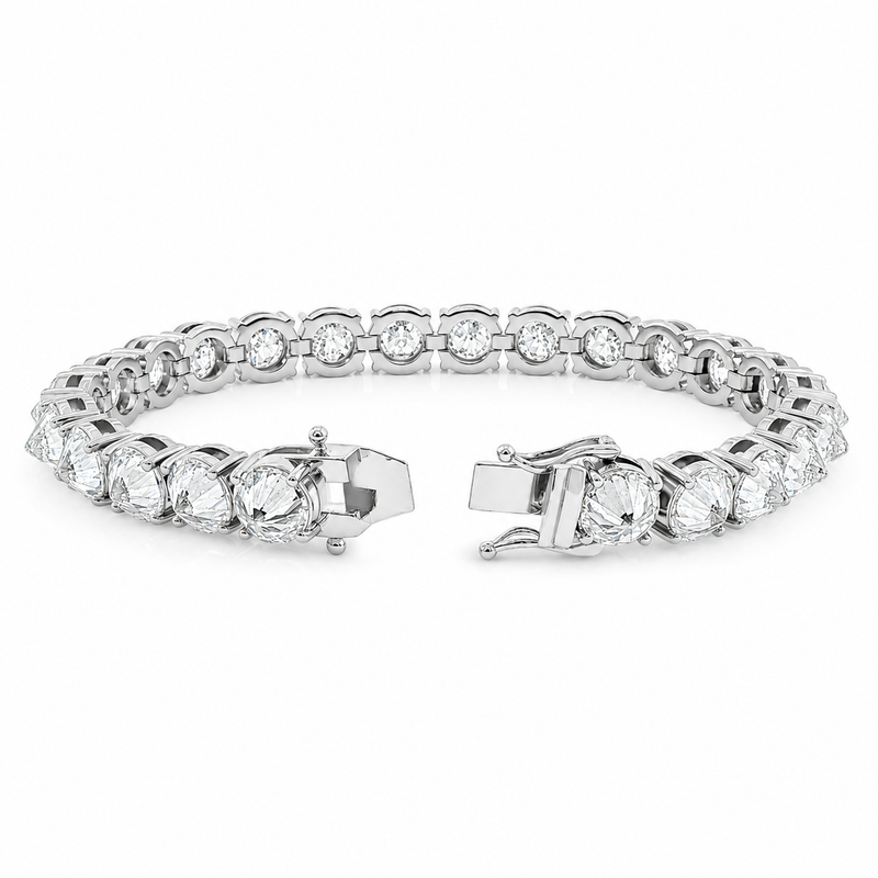 Infinity Upside Down Tennis Bracelet 71656