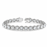 Infinity Upside Down Tennis Bracelet 71656