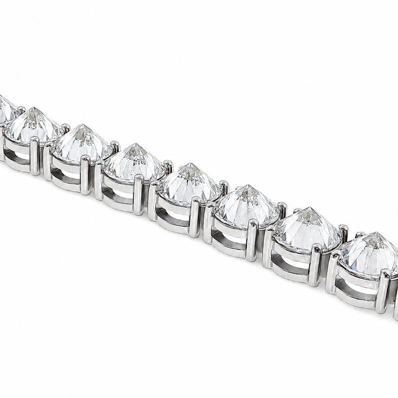 Infinity Upside Down Tennis Bracelet 71656