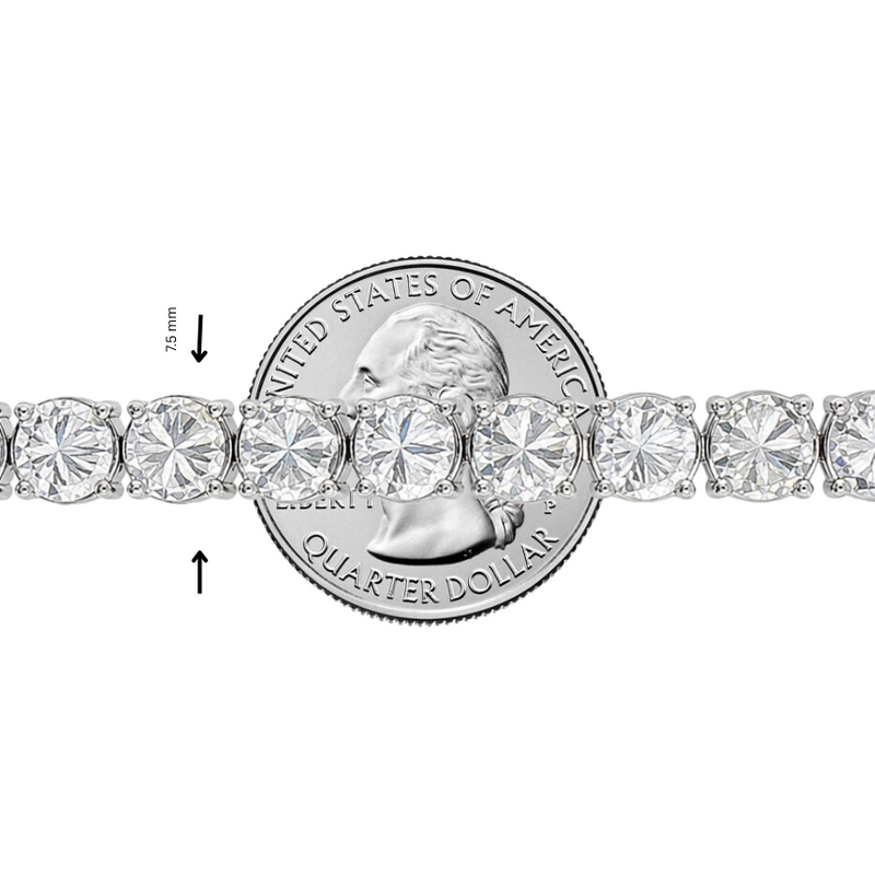 Infinity Upside Down Tennis Bracelet 71656