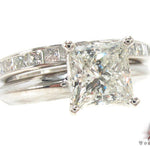 Invisible Diamond Wedding Ring 35226 35252 - Image 1