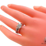 Invisible Diamond Wedding Ring 35226 35252 - Image 14