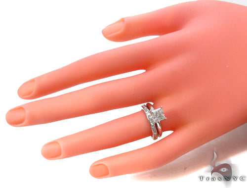 Invisible Diamond Wedding Ring 35226 35252 - Image 15