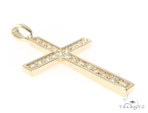 Jacob Diamond Cross Crucifix 49181 | TraxNYC