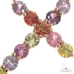 Jesse Cakes Sapphire Cross Pendant 67148 - Image 3