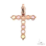 Jesse Cakes Sapphire Cross Pendant 67148 - Image 4