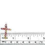 Jesse Cakes Sapphire Cross Pendant 67148 - Image 5