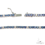 Jesse 'Ice' Sapphire Diamond Tennis Chain 66907 - Image 5