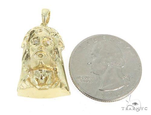 Jesus Diamond Pendant 49417 - Image 5