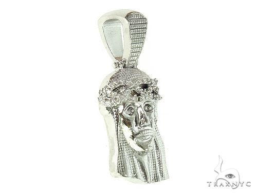 Jesus Diamond Pendant 44755 - Image 2