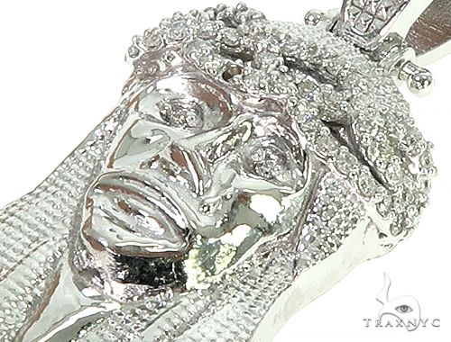 Jesus Diamond Pendant 44755 - Image 4