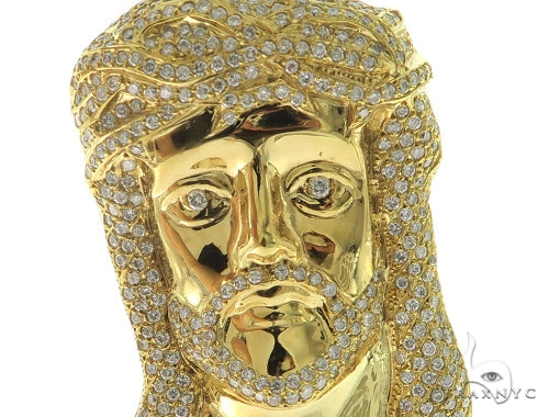 Jesus Diamond Pendant 49769 - Image 3