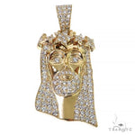 Jesus Diamond Pendant with Crown of Stars 68305 - Image 1