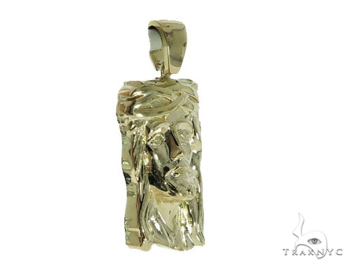 Jesus Gold Pendant 49781 - Image 2