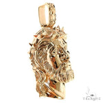 Spikes Crown Jesus Head Pendant large 69100