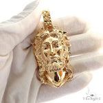 Spikes Crown Jesus Head Pendant large 69100