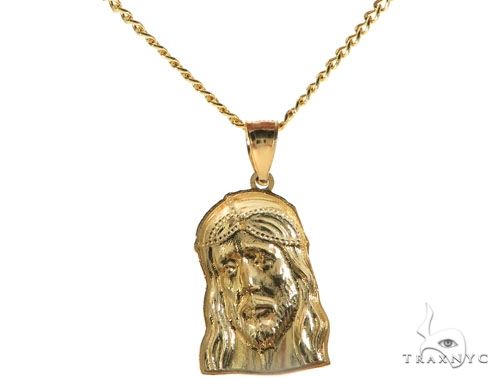 10K Jesus Piece Cuban Link Chain Set, photo 3 of 7