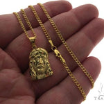 Jesus Piece 20 Inches Cuban Link Chain Set 61812 - Image 4