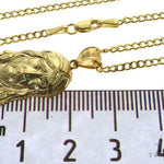 Jesus Piece 20 Inches Cuban Link Chain Set 61812 - Image 5