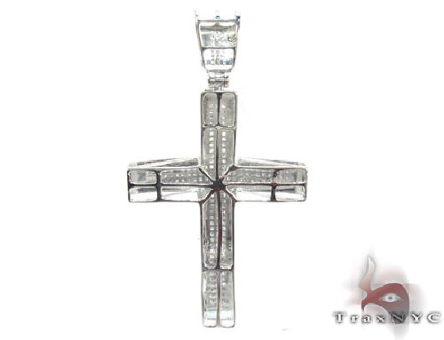 10k Gold Cross Junior Silver Chain Set 45321 - Image 5