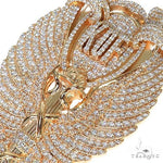 KOF Torch Symbol Diamond Pendant 67379 - Image 3