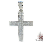 LA Diamond Cross Crucifix 5511 - Image 1