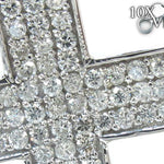 LA Diamond Cross Crucifix 5511 - Image 3