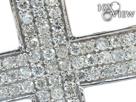 LA Diamond Cross Crucifix 5511 - Image 3