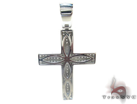 LA Diamond Cross Crucifix 5511 - Image 4