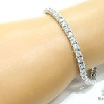 Diamond Tennis Bracelet 8.5 inches 4.1 mm 69855 - Image 10