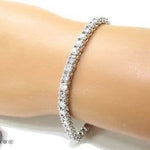 Diamond Tennis Bracelet 8.5 inches 4.1 mm 69855 - Image 9