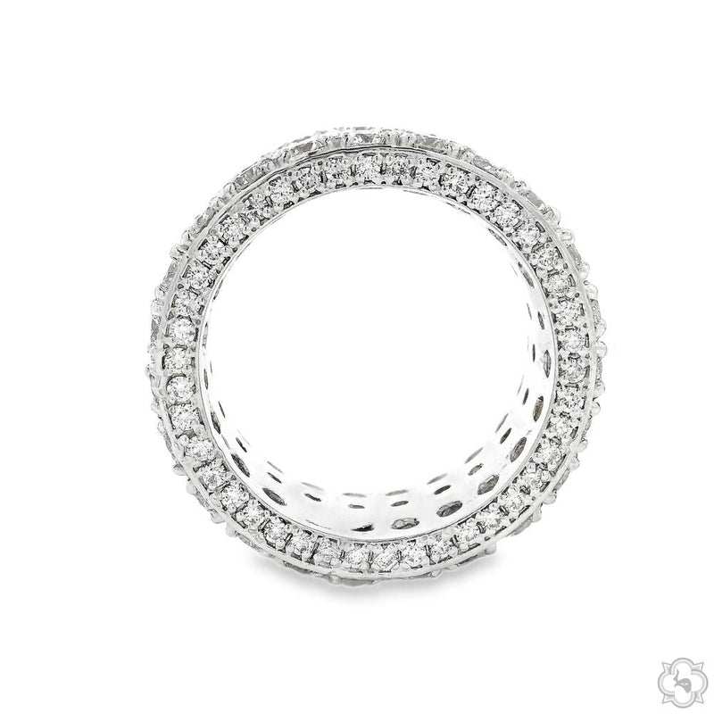 Lab Grown Diamond Triple Row Eternity Band 70329 - Image 2