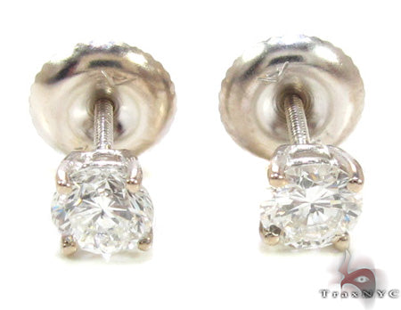 Mens Ladies Diamond Stud Earrings 20555 - Image 1