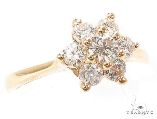 Ladies Diamond Flower Ring 35984 - Image 1
