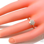 Ladies Diamond Flower Ring 35984 - Image 8