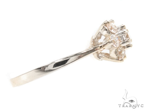 Ladies Diamond Flower Ring 35985 - Image 4