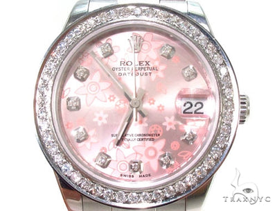 Ladies Diamond Rolex DateJust 31 36330 - Image 1