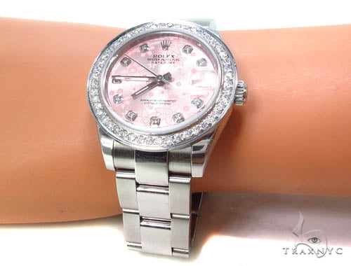 Ladies Diamond Rolex DateJust 31 36330 - Image 11