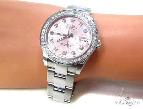 Ladies Diamond Rolex DateJust 31 36330 - Image 12