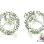 Ladies Diamond Semi Mount Earring 21513 - Image 1