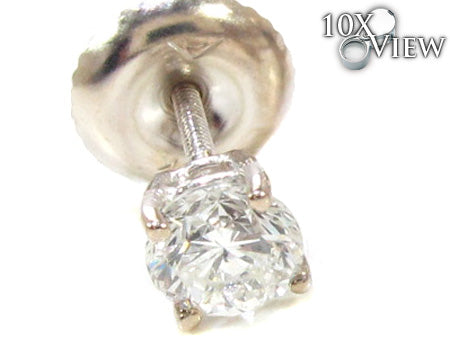 Mens Ladies Diamond Stud Earrings 20556 - Image 3