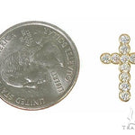 Unisex 11 Stones Diamond Bezel Cross 16740 - Image 5